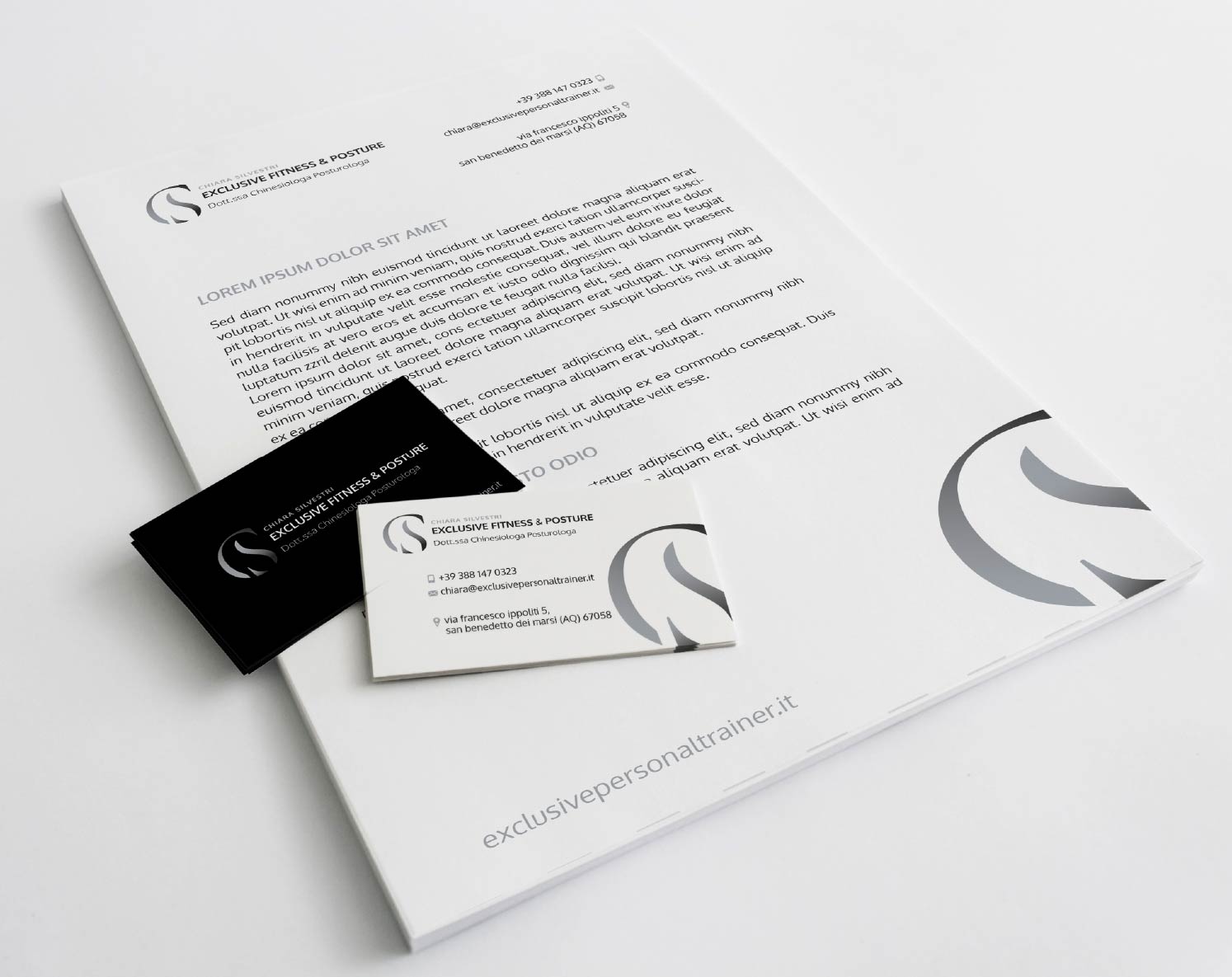 initial letters logo identity design