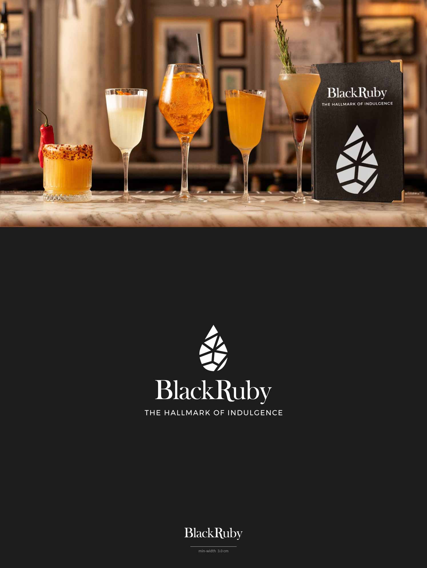 logo moderno wordmark logo design