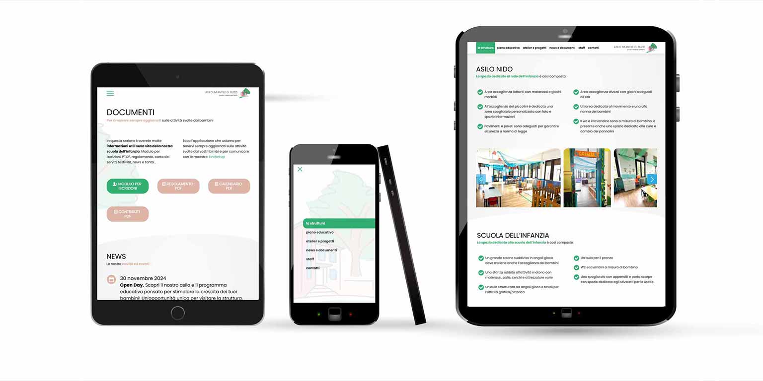 realizzazione sitoweb wordpress asilo varese