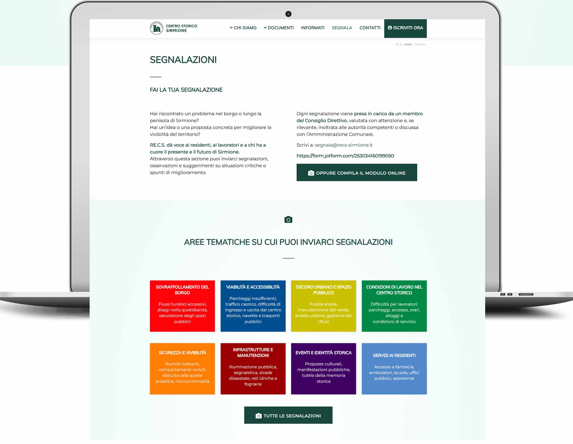 sviluppo sito web wordpress con blog professionale sirmione brescia