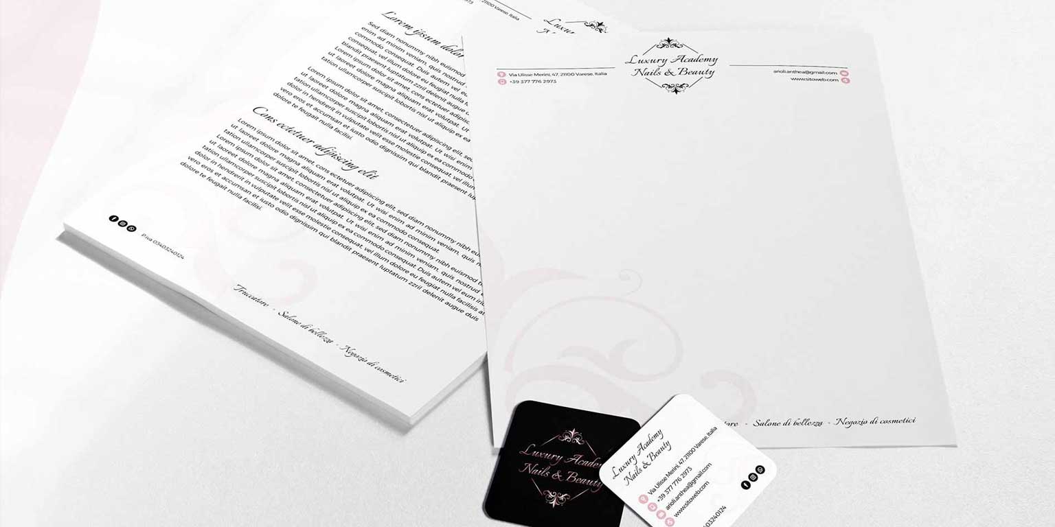 Branding and logo design for a beauty center