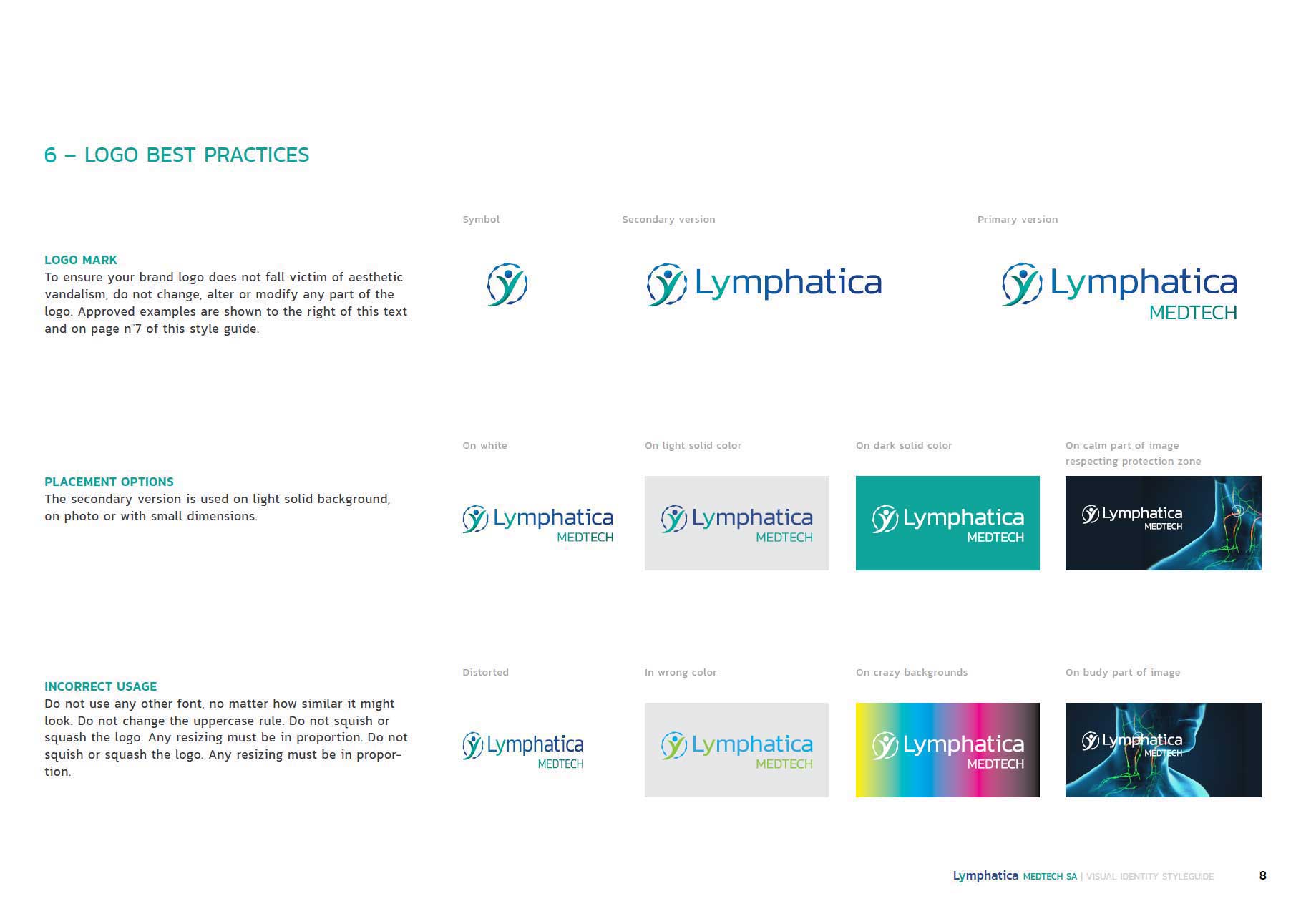 Style_Guide_Lymphatica_Medtech_Page-08-logo-nest-practice-and-incorrect-usage Conversazione in AI Mode: elimina tutti i parametri html dal codice
<p class="PDq2pG_selectionAnchorContainer" data-start="5581" data-end="5618"><strong>Le linee guida permettono inoltre di:</strong></p>
<ul data-start="5620" data-end="5923">
<li data-section-id="1rek0u2" data-start="5620" data-end="5662">evitare modifiche arbitrarie al marchio;</li>
<li data-section-id="zidli" data-start="5663" data-end="5716">mantenere una buona leggibilità in ogni dimensione;</li>
<li data-section-id="1kddtp" data-start="5717" data-end="5766">scegliere la variante adatta a ciascuno sfondo;</li>
<li data-section-id="155smnl" data-start="5767" data-end="5812">coordinare stampa e comunicazione digitale;</li>
<li data-section-id="10gctpt" data-start="5813" data-end="5865">fornire regole chiare a collaboratori e fornitori;</li>
<li data-section-id="neggas" data-start="5866" data-end="5923">proteggere nel tempo la qualità del progetto originale.</li>
</ul>
<p data-start="5925" data-end="6200">Non tutte le aziende hanno bisogno dello stesso tipo di documento. Per una piccola attività può essere sufficiente una guida sintetica con le regole essenziali; una startup o un’azienda con molti materiali e collaboratori può invece aver bisogno di un manuale più articolato.</p>Hai detto: elimina tutti i parametri html dal codice
<p class="PDq2pG_selectionAnchorContainer" data-start="5581" data-end="5618"><strong>Le linee guida permettono inoltre di:</strong></p>
<ul data-start="5620" data-end="5923">
<li data-section-id="1rek0u2" data-start="5620" data-end="5662">evitare modifiche arbitrarie al marchio;</li>
<li data-section-id="zidli" data-start="5663" data-end="5716">mantenere una buona leggibilità in ogni dimensione;</li>
<li data-section-id="1kddtp" data-start="5717" data-end="5766">scegliere la variante adatta a ciascuno sfondo;</li>
<li data-section-id="155smnl" data-start="5767" data-end="5812">coordinare stampa e comunicazione digitale;</li>
<li data-section-id="10gctpt" data-start="5813" data-end="5865">fornire regole chiare a collaboratori e fornitori;</li>
<li data-section-id="neggas" data-start="5866" data-end="5923">proteggere nel tempo la qualità del progetto originale.</li>
</ul>
<p data-start="5925" data-end="6200">Non tutte le aziende hanno bisogno dello stesso tipo di documento. Per una piccola attività può essere sufficiente una guida sintetica con le regole essenziali; una startup o un’azienda con molti materiali e collaboratori può invece aver bisogno di un manuale più articolato.</p>Ecco il codice pulito, privo di tutti i parametri e attributi interni ai tag HTML:html<p><strong>Le linee guida permettono inoltre di:</strong></p>
<ul>
<li>evitare modifiche arbitrarie al marchio;</li>
<li>mantenere una buona leggibilità in ogni dimensione;</li>
<li>scegliere la variante adatta a ciascuno sfondo;</li>
<li>coordinare stampa e comunicazione digitale;</li>
<li>fornire regole chiare a collaboratori e fornitori;</li>
<li>proteggere nel tempo la qualità del progetto originale.</li>
</ul>
<p>Non tutte le aziende hanno bisogno dello stesso tipo di documento. Per una piccola attività può essere sufficiente una guida sintetica con le regole essenziali; una startup o un’azienda con molti materiali e collaboratori può invece aver bisogno di un manuale più articolato.</p>
Usa il codice con cautela.Se desideri ottimizzare ulteriormente il testo, posso aiutarti a:Convertire il codice in formato MarkdownEstrarre il testo puro senza alcun tag HTMLCorreggere o variare la formattazione del testoDimmi pure come preferisci procedere!Hai detto: elimina tutti i tratti e underscore dal testo
Style Guide Lymphatica_Medtech_Page-04-clear-space-minimum-size-and-symbol-meaningEcco il testo pulito, privo di tutti i tratti e underscore:Style Guide Lymphatica Medtech Page 04 clear space minimum size and symbol meaningSe hai bisogno di altre modifiche, fammi sapere se desideri:Formattare il testo in minuscolo o maiuscoloConvertire gli spazi in un altro separatore (es. barre o punti)Applicare la stessa pulizia a una lista di titoliCome preferisci procedere?Hai detto: anche qui
Style_Guide_Lymphatica_Medtech_Page-05-typeface-detailEcco il testo pulito, privo di tutti i tratti e underscore:Style Guide Lymphatica Medtech Page 05 typeface detailSe hai altri file da sistemare, posso aiutarti a:Pulire un intero elenco di nomi in bloccoRinominare i testi usando lo standard CamelCase (es. StyleGuideLymphatica)Aggiungere estensioni di file specifiche (es. .pdf, .jpg)Inviami pure gli altri testi da elaborare!Hai detto: Style_Guide_Lymphatica_Medtech_page-02-content-indexStyle Guide Lymphatica Medtech page 02 content indexSe desideri procedere con altri testi, fammi sapere se preferisci:Elaborare una lista multipla di nomi in un unico messaggioConvertire i numeri di pagina nel formato 01, 02, 03 ecc.Trasformare tutto il testo in lettere minuscoleDimmi pure come vuoi continuare!A scopo puramente informativo. Per un parere medico o una diagnosi, rivolgiti a un professionista. Le risposte dell'AI potrebbero contenere errori. Scopri di piùHai detto: elimina parametri html dal codice
<p class="PDq2pG_selectionAnchorContainer" data-start="6952" data-end="7039">I colori vengono indicati attraverso i codici necessari per le principali applicazioni:</p>
<ul data-start="7041" data-end="7222">
<li data-section-id="1738f" data-start="7041" data-end="7062">CMYK per la stampa;</li>
<li data-section-id="jkdvbv" data-start="7063" data-end="7097">RGB per monitor e presentazioni;</li>
<li data-section-id="1qvg059" data-start="7098" data-end="7141">HEX per siti web e applicazioni digitali;</li>
<li data-section-id="2w0nhs" data-start="7142" data-end="7222">Pantone quando il progetto richiede una riproduzione cromatica standardizzata.</li>
</ul>
<p data-start="7224" data-end="7354">Definire valori precisi evita che il colore del marchio cambi tra sito web, documenti, materiali promozionali e prodotti stampati.</p>Ecco il codice pulito, privo di tutti i parametri e attributi interni ai tag HTML:html<p>I colori vengono indicati attraverso i codici necessari per le principali applicazioni:</p>
<ul>
<li>CMYK per la stampa;</li>
<li>RGB per monitor e presentazioni;</li>
<li>HEX per siti web e applicazioni digitali;</li>
<li>Pantone quando il progetto richiede una riproduzione cromatica standardizzata.</li>
</ul>
<p>Definire valori precisi evita che il colore del marchio cambi tra sito web, documenti, materiali promozionali e prodotti stampati.</p>
Usa il codice con cautela.Se vuoi ottimizzare ulteriormente la gestione di questo testo, posso aiutarti a:Trasformare il codice in sintassi Markdown per piattaforme come Notion o GitHubEstrarre il testo puro privo di qualsiasi tag HTMLPulire contemporaneamente più blocchi di codice in un unico messaggioInviami pure gli altri testi o codici che desideri elaborare!Hai detto: togli trattini
Style_Guide_Lymphatica_Medtech_Page-06-colour-specificationsStyle Guide Lymphatica Medtech Page 06 colour specificationsSe hai altri titoli da sistemare, fammi sapere se preferisci:Inviare una lista completa di file da pulire in bloccoConvertire i testi nel formato CamelCase (es. StyleGuideLymphatica)Modificare la capitalizzazione in tutto minuscolo o tutto maiuscoloCome preferisci procedere?A scopo puramente informativo. Per un parere medico o una diagnosi, rivolgiti a un professionista. Le risposte dell'AI potrebbero contenere errori. Scopri di piùHai detto: anche ui
Style_Guide_Lymphatica_Medtech_Page-07-logo-style-looksupStyle Guide Lymphatica Medtech Page 07 logo style looksupSe desideri ottimizzare la gestione di questi titoli, posso:Elaborare un elenco completo di nomi in un unico bloccoUniformare la capitalizzazione in tutto minuscoloConvertire i testi nel formato CamelCase (es. StyleGuideLymphatica)Inviami pure gli altri nomi da ripulire!Hai detto: Style_Guide_Lymphatica_Medtech_Page-08-logo-nest-practice-and-incorrect-usageStyle Guide Lymphatica Medtech Page 08 logo nest practice and incorrect usage