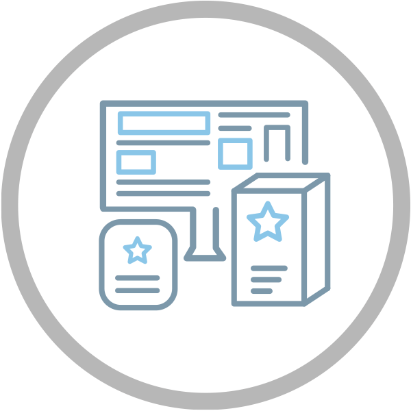 icon brand identity system logo print web