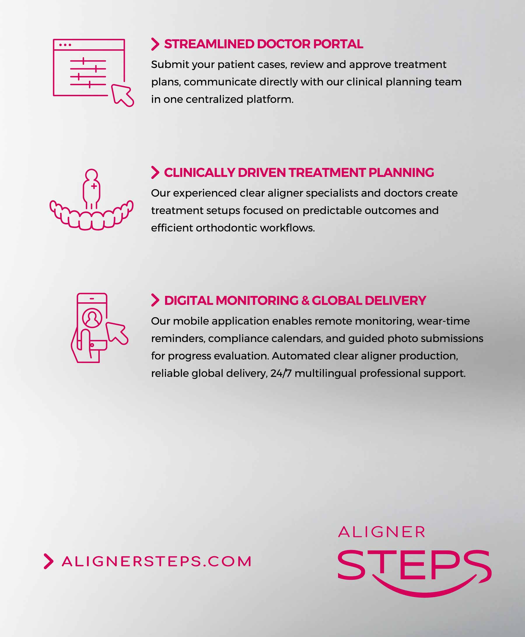 stand design step aligner