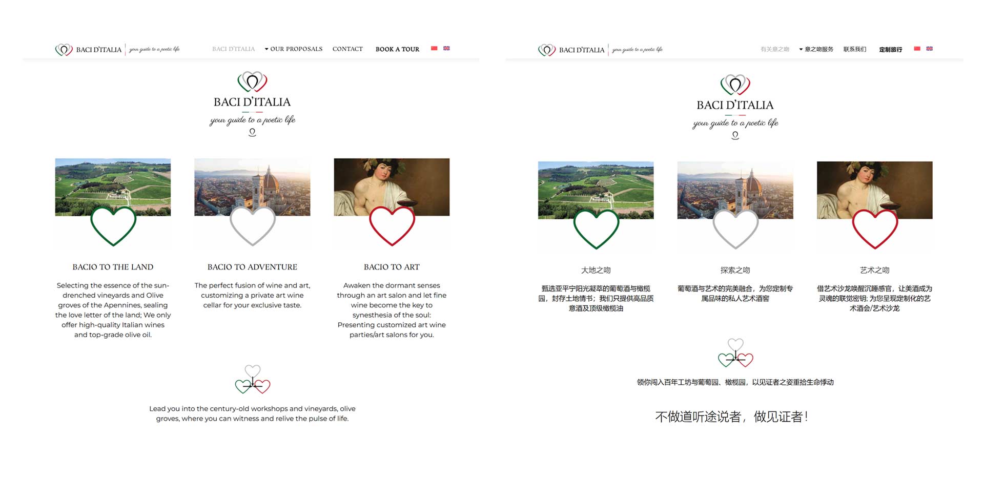 baci d'italia english chinese web preview