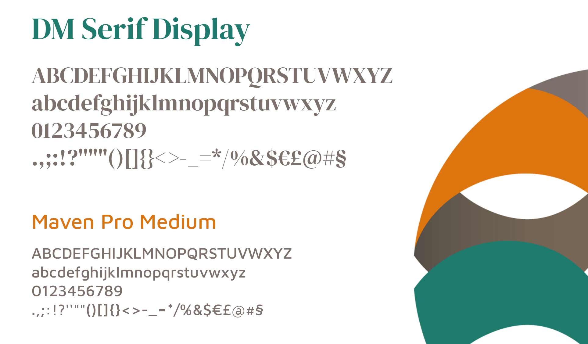 brand identity design basel painter company typography dm serif display